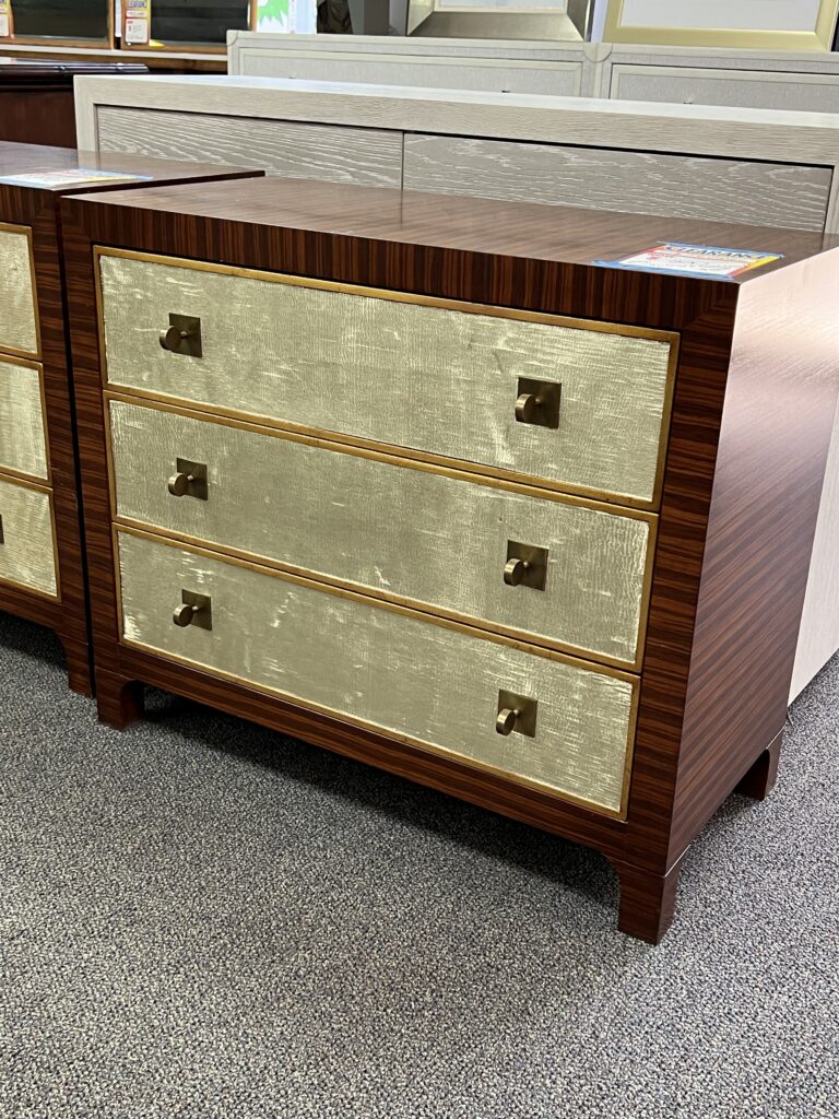 John Richard Three Drawer Night Stand