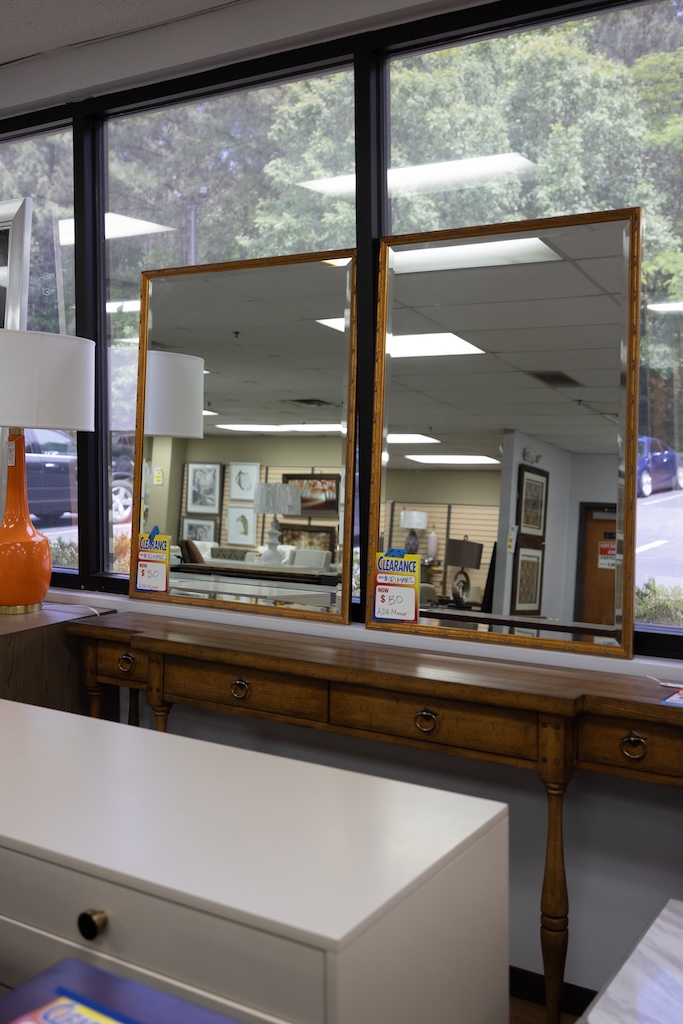 Gold Frame Mirror